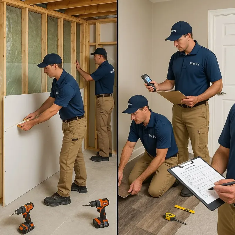 Repairs and Reconstruction process in Troup County, GA
