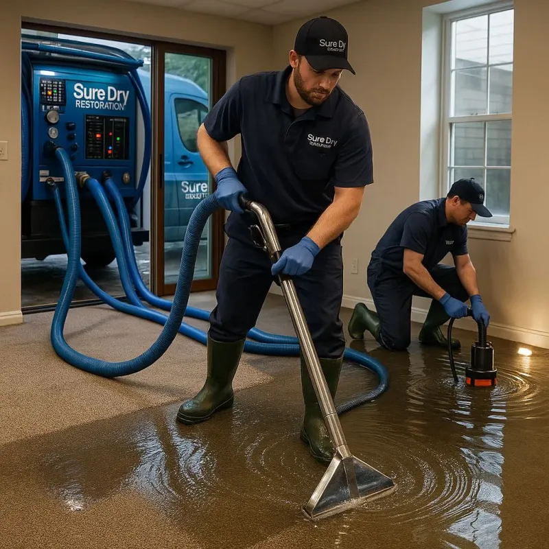 Water Extraction and Removal process in Troup County, GA